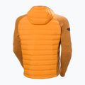 Men's hybrid jacket Helly Hansen Skagen Hybrid Knit Insulator ignite orange 7