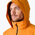 Men's sailing jacket Helly Hansen HP Racing Lifaloft Hood ignite orange 3