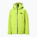 Children's ski jacket Helly Hansen Alpha luminous green