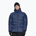 Men's down jacket NORRONA Falketind Down 750 Zip Hood indigo night