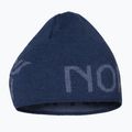 Winter hat NORRONA MerinoUll Logo Beanie indigo night melange