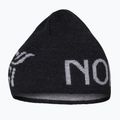 Winter hat NORRONA MerinoUll Logo Beanie caviar melange