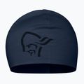 Winter hat NORRONA PureUll 180 Beanie indigo night