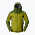 Men's waterproof jacket NORRONA Falketind Gore-Tex golden lime/pesto 4