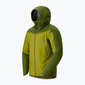 Men's waterproof jacket NORRONA Falketind Gore-Tex golden lime/pesto 6