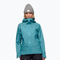 Women's rain jacket NORRONA Falketind Gore-Tex brittany blue