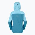 Women's rain jacket NORRONA Falketind Dri1 brittany blue/aqua haze 6