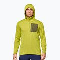 Men's trekking sweatshirt NORRONA Falketind Warm1 Hood golden lime/olive night