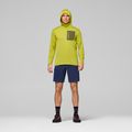 Men's trekking sweatshirt NORRONA Falketind Warm1 Hood golden lime/olive night 2