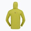 Men's trekking sweatshirt NORRONA Falketind Warm1 Hood golden lime/olive night 7