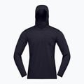 Men's trekking sweatshirt NORRONA Falketind Warm1 Hood caviar black 5