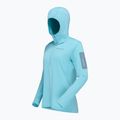 Women's trekking sweatshirt NORRONA Falketind Warm1 Hood aqua haze/trooper 7