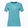 Women's T-shirt NORRONA Femund Equaliser Merino brittany blue 5