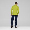Men's trekking sweatshirt NORRONA Femund Warm1 Zip Neck golden lime/olive night 3