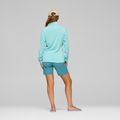 Women's trekking sweatshirt NORRONA Femund Warm1 Zip Neck aqua haze/trooper 3