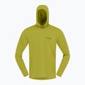 Men's trekking sweatshirt NORRONA Femund Tech Hood golden lime 6