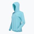 Women's trekking sweatshirt NORRONA Femund Tech Hood aqua haze 8