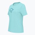 Women's T-shirt NORRONA Cotton Viking aqua haze 7