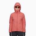 Women's insulated jacket NORRONA Femund Thermo60 Zip Hood deep sea coral