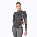 Women's thermal sweatshirt KARI TRAA Smekker Half Zip black