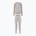 Women's thermal underwear set KARI TRAA Kaia light grey melange
