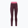 Women's thermal underwear set KARI TRAA Kaia wine 10