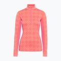 Women's thermal sweatshirt KARI TRAA Rose Half Zip bubblegum