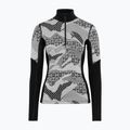 Women's thermal sweatshirt KARI TRAA Olea Half Zip black 4