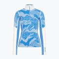 Women's thermal sweatshirt KARI TRAA Olea Half Zip ocean 5