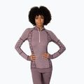 Women's thermal sweatshirt KARI TRAA Smekker Half Zip cocoa powder