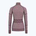 Women's thermal sweatshirt KARI TRAA Smekker Half Zip cocoa powder 5