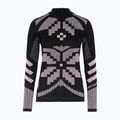 Women's thermal sweatshirt KARI TRAA Faith Half Zip black 4