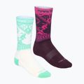 Women's socks KARI TRAA Puffin 2 pack jelly mint