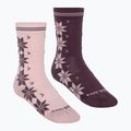 Women's socks KARI TRAA Vinst 2 pack cocoa powder