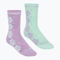 Women's socks KARI TRAA Vinst 2 pack jelly mint