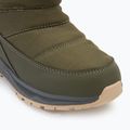 Viking Footwear Equip Warm Waterproof 1V Pull On olive children's snow boots 7