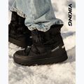 Snow boots Viking Footwear Snowflake Warm Waterproof SL black 8
