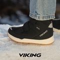 Children's snow boots Viking Footwear Espo Warm GTX 2V black 10
