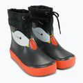 Children's Wellington Boots Viking Footwear Alv Barefoot Paw Print black 10