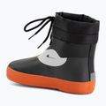Children's Wellington Boots Viking Footwear Alv Barefoot Paw Print black 3