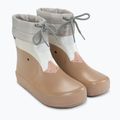 Children's Wellington Boots Viking Footwear Alv Barefoot Paw Print beige 10
