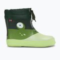 Children's Wellington Boots Viking Footwear Alv Barefoot Paw Print light green/green 8
