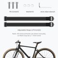 Rockbros bike fork shelf 33210010 black 3