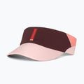 Running visor Ciele Athletics FSTVisor SC Comp IconicVC dark wine red/blossom