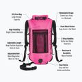 Safety buoy BuddySwim Backpack 28 l pink 2