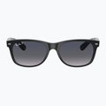 Sunglasses Ray-Ban New Wayfarer Classic black matte/blue gradient 2