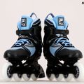 Women's rollerblades FILA Legacy Comp Lady black/blue 9