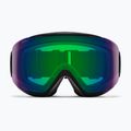 Smith Moment black/chromapop everyday green mirror ski goggles 2