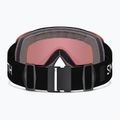 Smith Moment black/chromapop everyday green mirror ski goggles 3