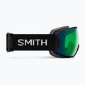 Smith Moment black/chromapop everyday green mirror ski goggles 4